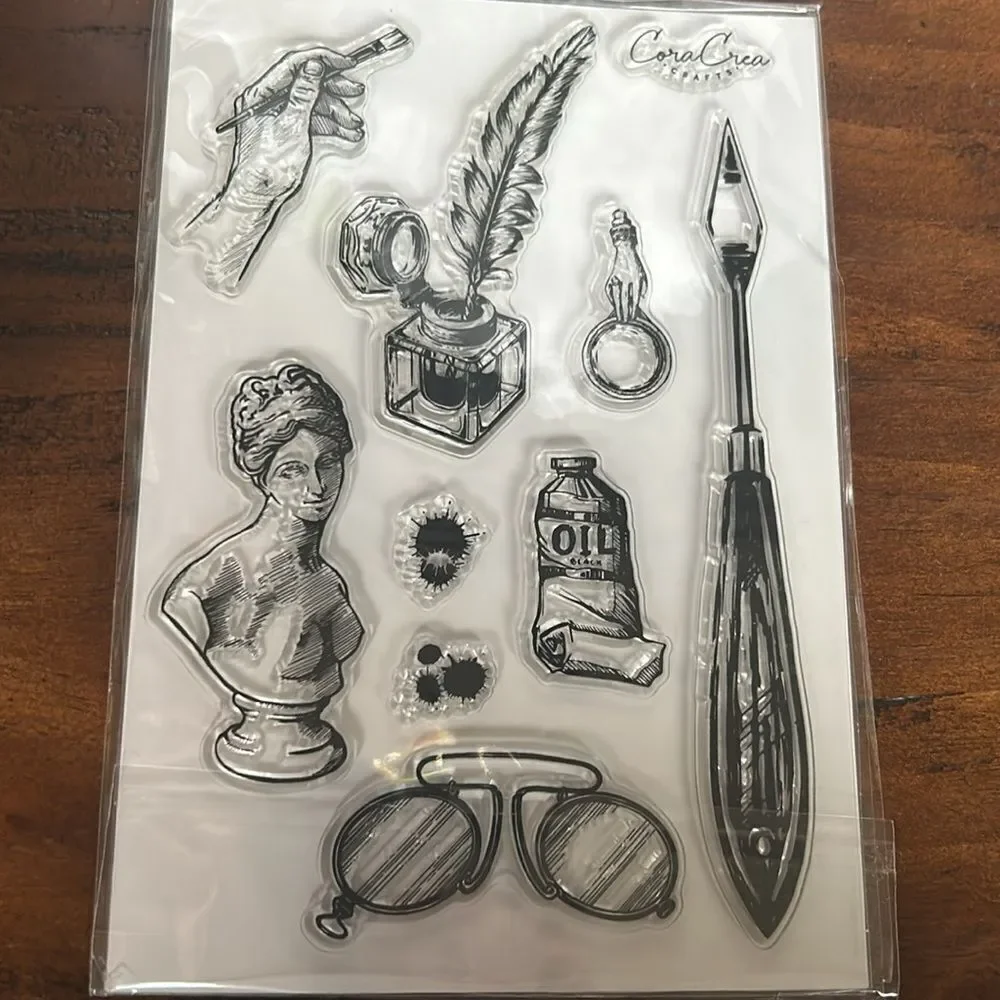 CoraCreaCrafts Clear Stamps NEW